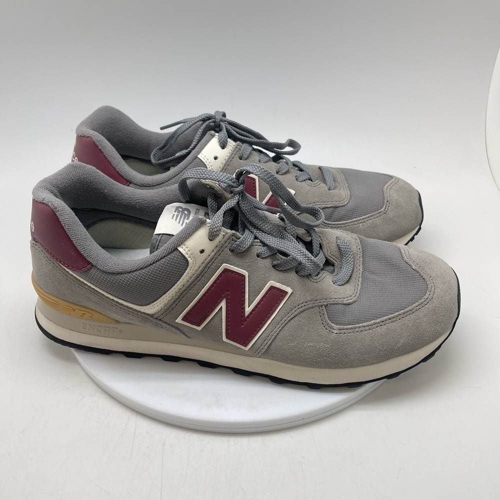 New Balance Sneakers Mens 11 D 574 ML574ME2 Gray Athletic Casual Gym Shoes